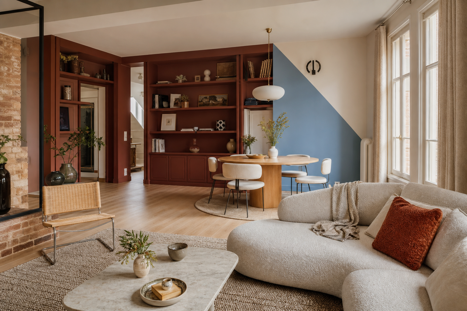 Intérieur familial conçu par Ligne Intérieure
